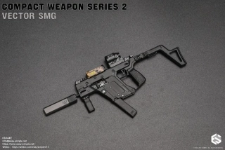 Zbraň pro 1/6 figurky Special Forces Weapon Set C Elite Units LVAW (Black)
