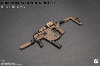 Zbraň pro 1/6 figurky Special Forces Weapon Set C Elite Units LVAW (Coyote)