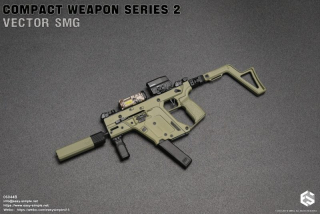Zbraň pro 1/6 figurky Special Forces Weapon Set C Elite Units LVAW (Olive Drab)
