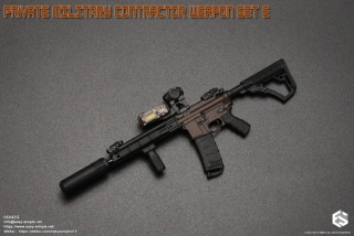 Zbraň pro 1/6 figurky Private Military Contractor Weapon Set E (Black)