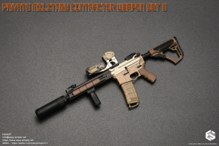 Zbraň pro 1/6 figurky Private Military Contractor Weapon Set E (Coyote)