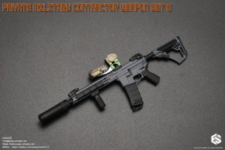 Zbraň pro 1/6 figurky Private Military Contractor Weapon Set E (Black)