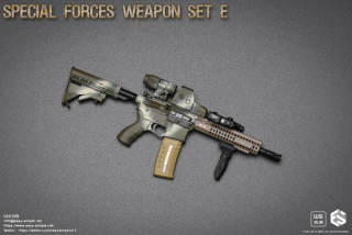 Zbraň pro 1/6 figurky Special Forces Weapon Set E  Colors Camo)