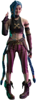 Figurka Jinx (Boom Girl) Deluxe Ver. - Arcane: League of Legends 1/6 Action Figure