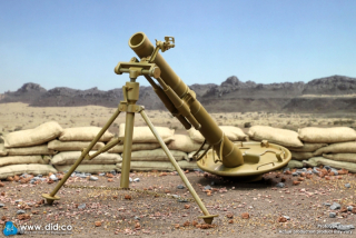Zbraň pro 1/6 figurky WWII German 12cm Granatwerfer 42 Mortar (Sand)