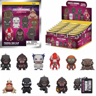 Přívěsek na batoh Godzilla x Kong: The New Empire 3D PVC Bag Clip Series 01