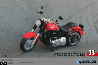 Motocykl pro 1/6 figurky - HD Type Motorcycle (Red)